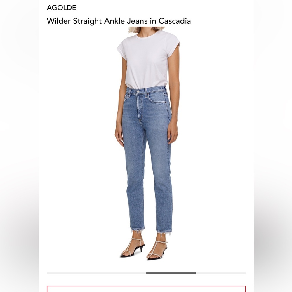 Agolde Wilder Jeans size 27